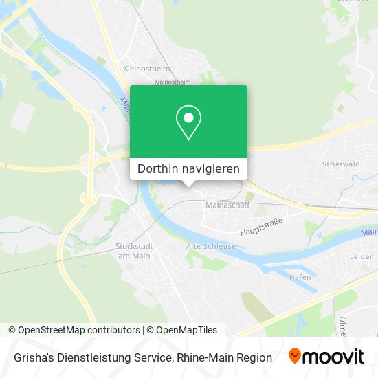 Grisha's Dienstleistung Service Karte