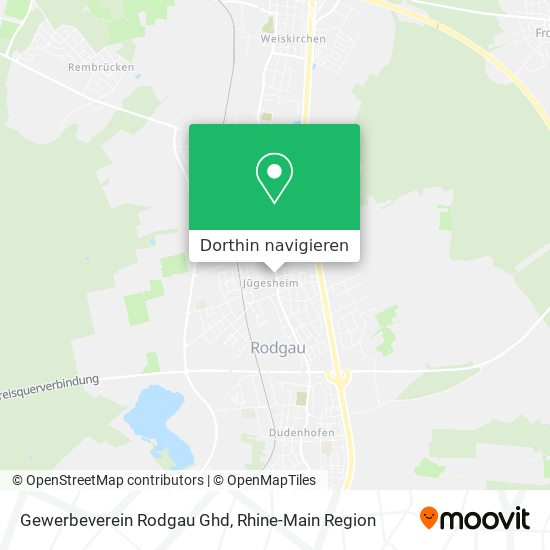 Gewerbeverein Rodgau Ghd Karte