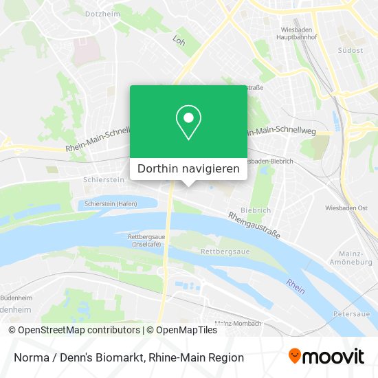 Norma / Denn's Biomarkt Karte