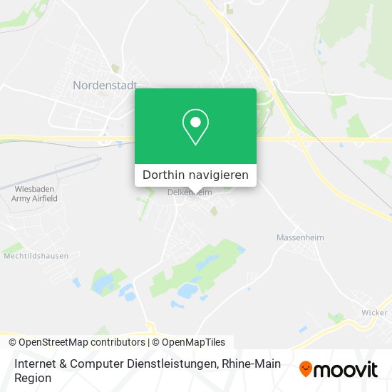 Internet & Computer Dienstleistungen Karte