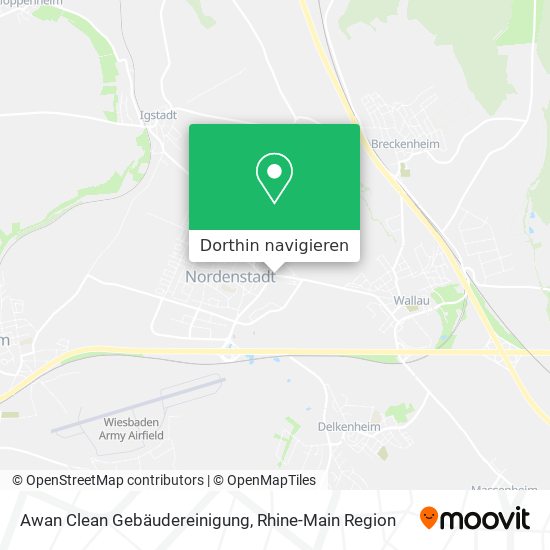 Awan Clean Gebäudereinigung Karte
