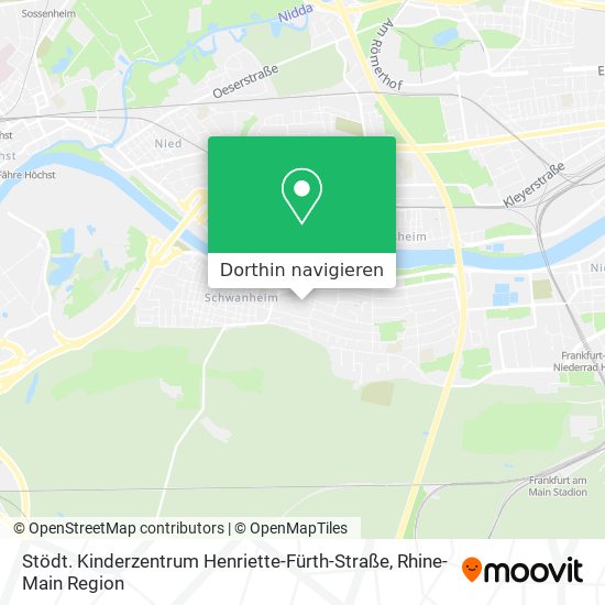 Stödt. Kinderzentrum Henriette-Fürth-Straße Karte