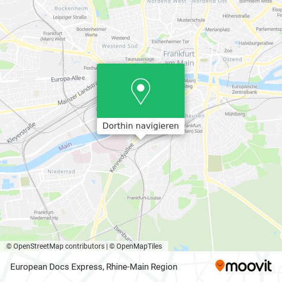 European Docs Express Karte