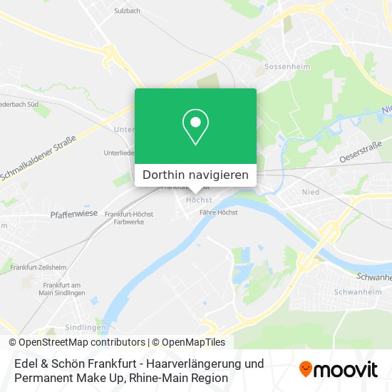 Edel & Schön Frankfurt - Haarverlängerung und Permanent Make Up Karte