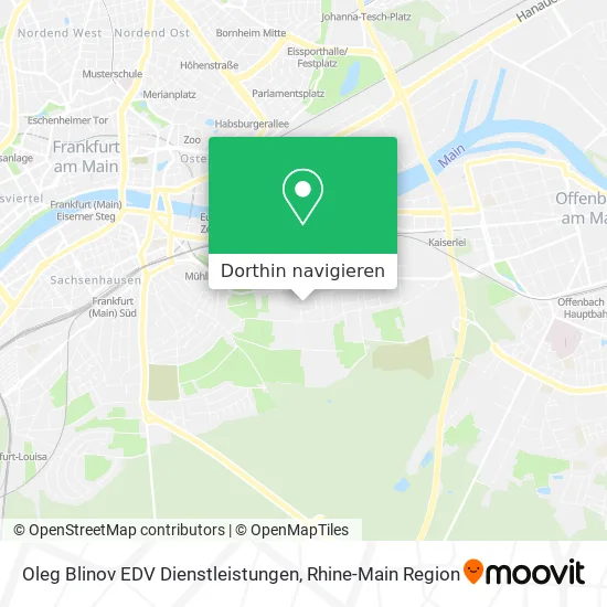 Oleg Blinov EDV Dienstleistungen Karte