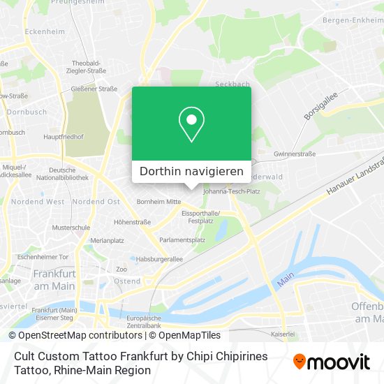 Cult Custom Tattoo Frankfurt by Chipi Chipirines Tattoo Karte