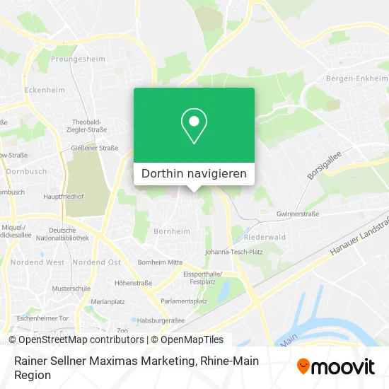 Rainer Sellner Maximas Marketing Karte