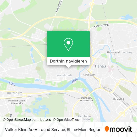 Volker Klein As-Allround Service Karte