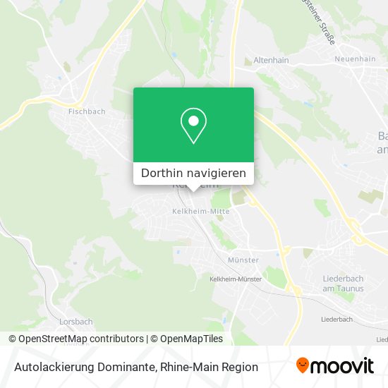 Autolackierung Dominante Karte