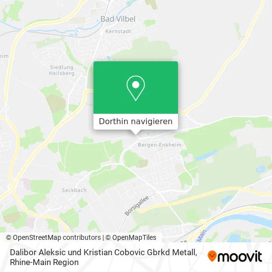 Dalibor Aleksic und Kristian Cobovic Gbrkd Metall Karte