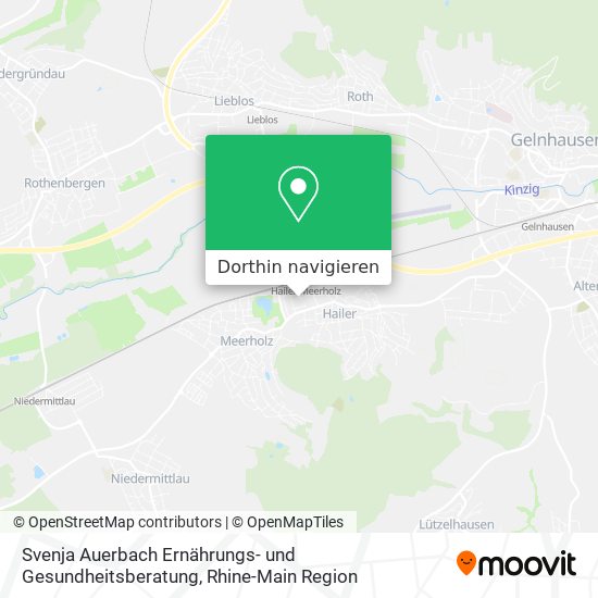 Svenja Auerbach Ernährungs- und Gesundheitsberatung Karte