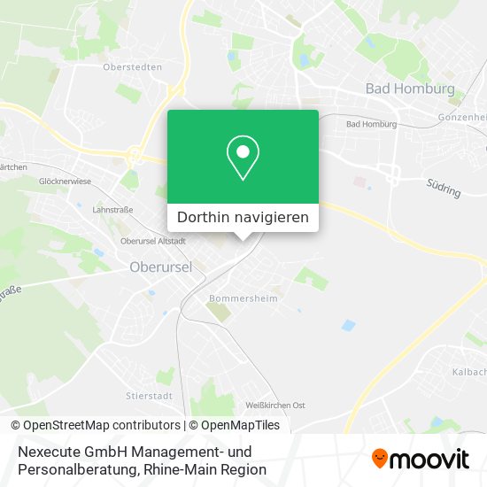 Nexecute GmbH Management- und Personalberatung Karte