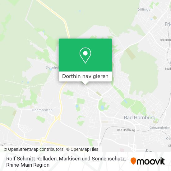 Rolf Schmitt Rolläden, Markisen und Sonnenschutz Karte