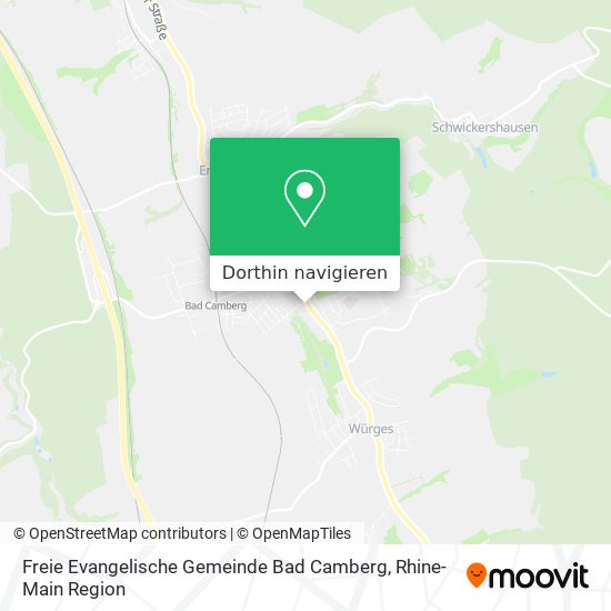 Freie Evangelische Gemeinde Bad Camberg Karte