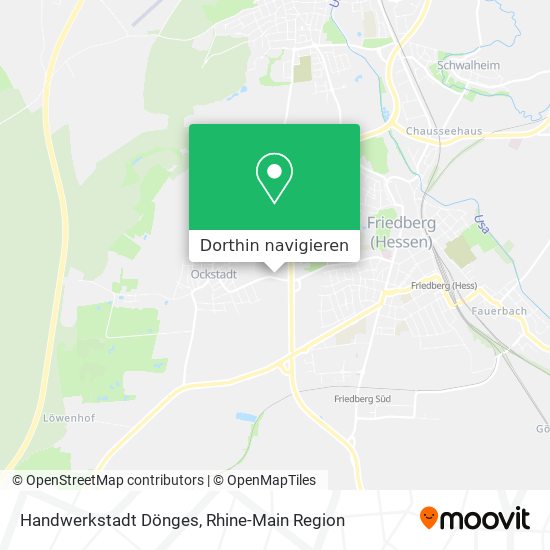 Handwerkstadt Dönges Karte