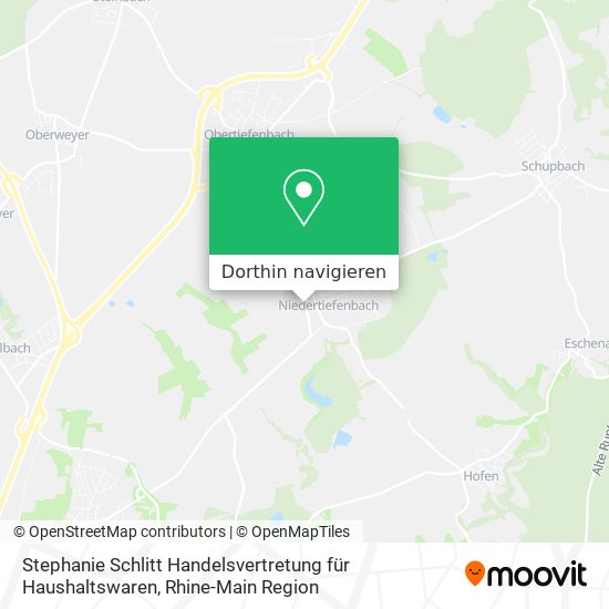 Stephanie Schlitt Handelsvertretung für Haushaltswaren Karte