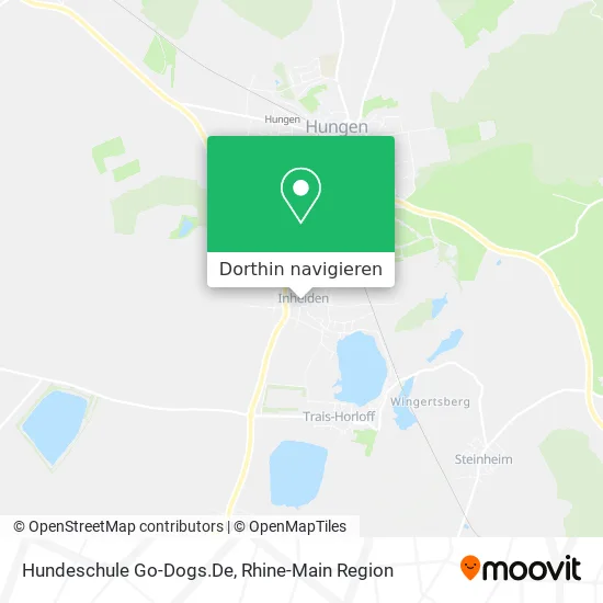 Hundeschule Go-Dogs.De Karte