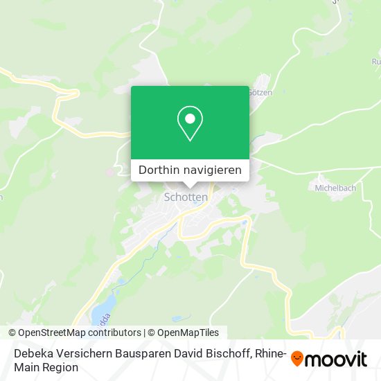 Debeka Versichern Bausparen David Bischoff Karte