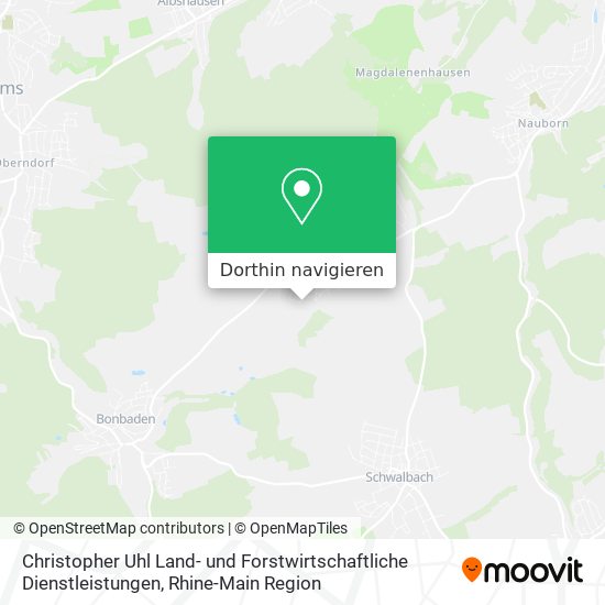 Christopher Uhl Land- und Forstwirtschaftliche Dienstleistungen Karte
