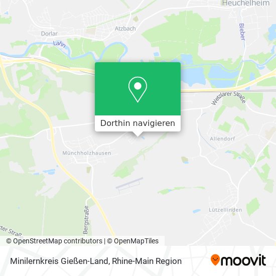 Minilernkreis Gießen-Land Karte