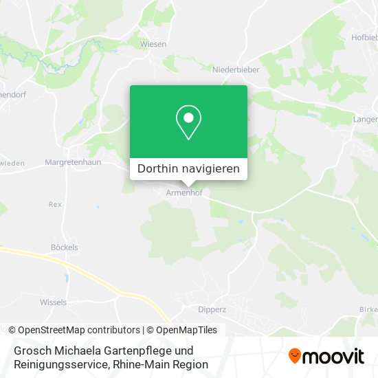 Grosch Michaela Gartenpflege und Reinigungsservice Karte