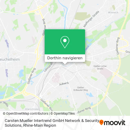 Carsten Mueller Intertrend GmbH Network & Security Solutions Karte