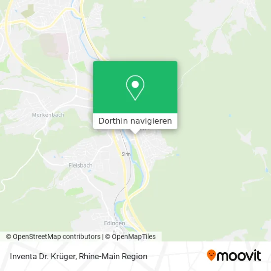 Inventa Dr. Krüger Karte