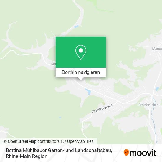 Bettina Mühlbauer Garten- und Landschaftsbau Karte