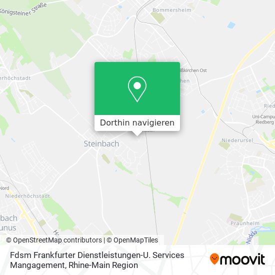 Fdsm Frankfurter Dienstleistungen-U. Services Mangagement Karte