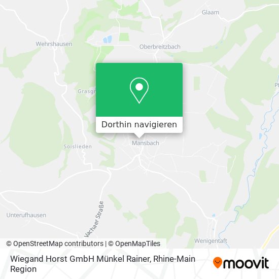 Wiegand Horst GmbH Münkel Rainer Karte