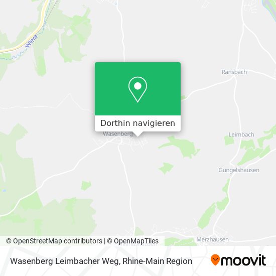 Wasenberg Leimbacher Weg Karte