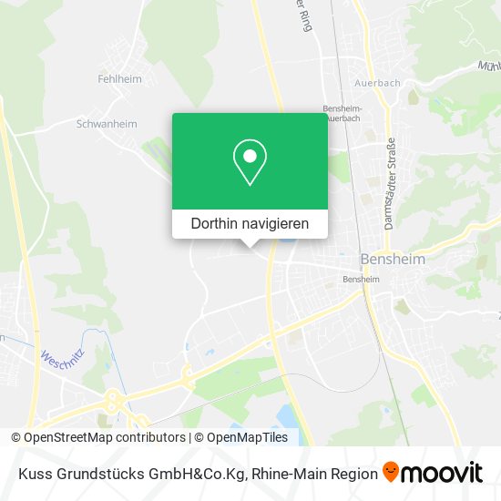 Kuss Grundstücks GmbH&Co.Kg Karte