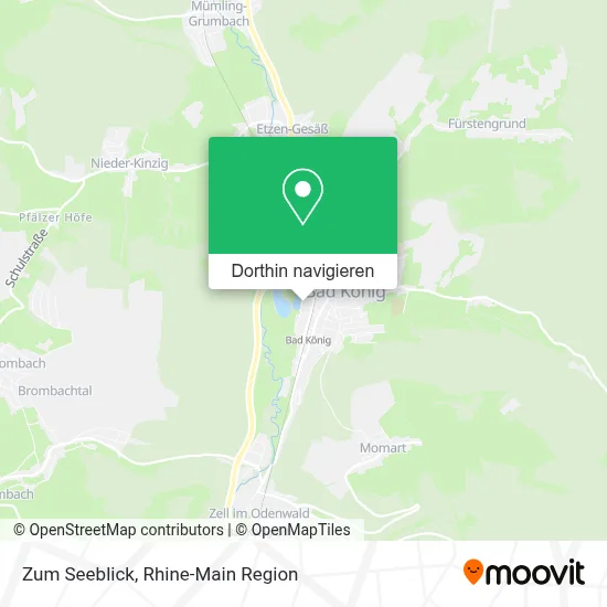 Zum Seeblick Karte