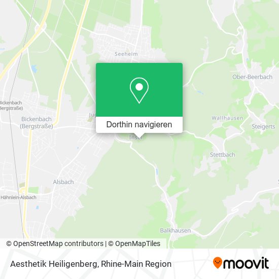 Aesthetik Heiligenberg Karte