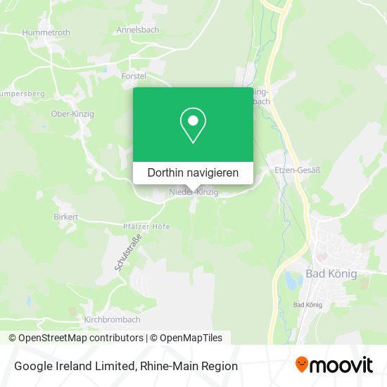 Google Ireland Limited Karte