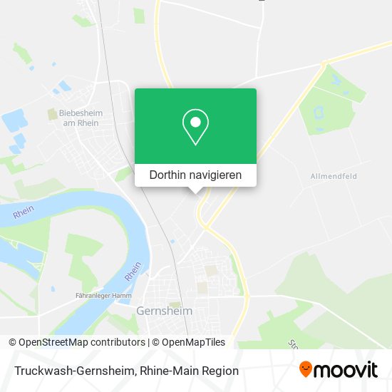 Truckwash-Gernsheim Karte