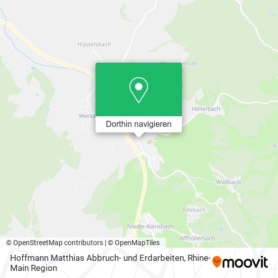 Hoffmann Matthias Abbruch- und Erdarbeiten Karte
