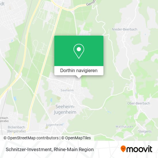 Schnitzer-Investment Karte