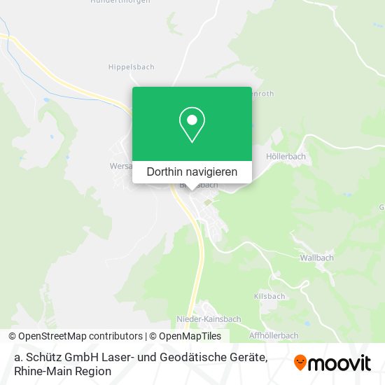 a. Schütz GmbH Laser- und Geodätische Geräte Karte