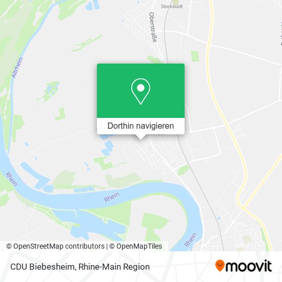 CDU Biebesheim Karte