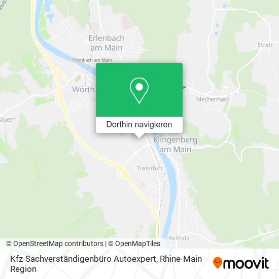 Kfz-Sachverständigenbüro Autoexpert Karte