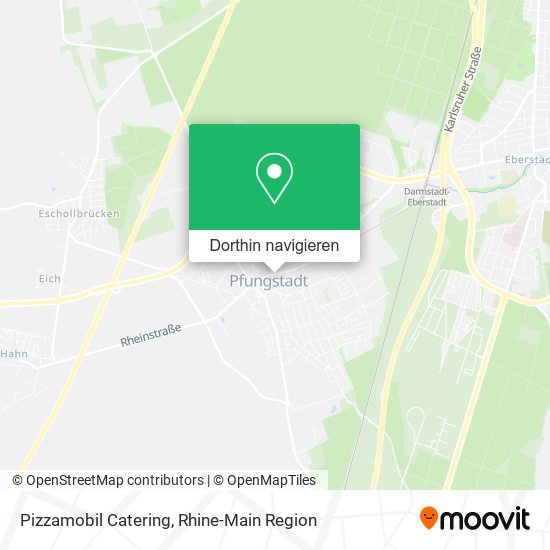 Pizzamobil Catering Karte