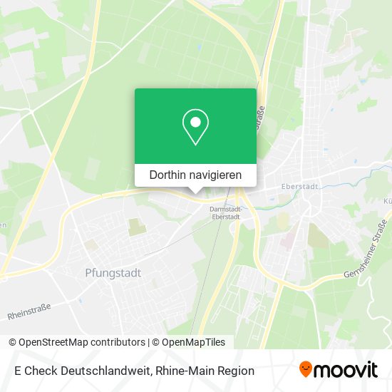 E Check Deutschlandweit Karte