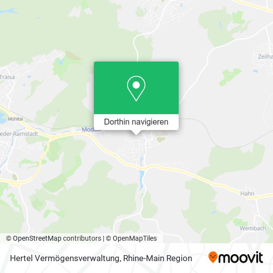 Hertel Vermögensverwaltung Karte