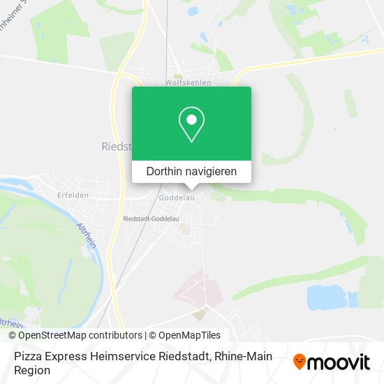 Pizza Express Heimservice Riedstadt Karte