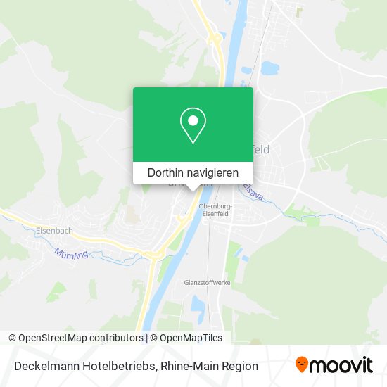 Deckelmann Hotelbetriebs Karte