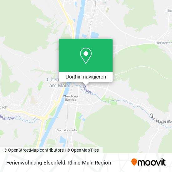 Ferienwohnung Elsenfeld Karte