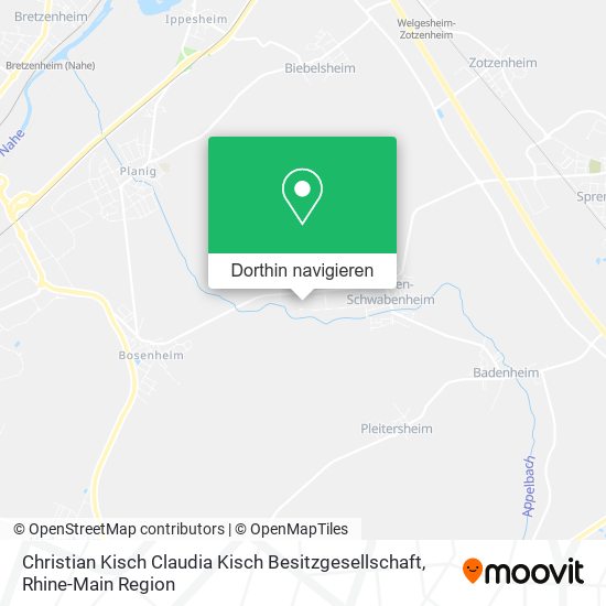 Christian Kisch Claudia Kisch Besitzgesellschaft Karte