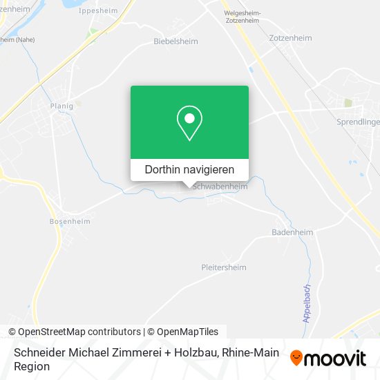 Schneider Michael Zimmerei + Holzbau Karte
