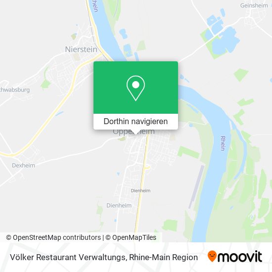 Völker Restaurant Verwaltungs Karte